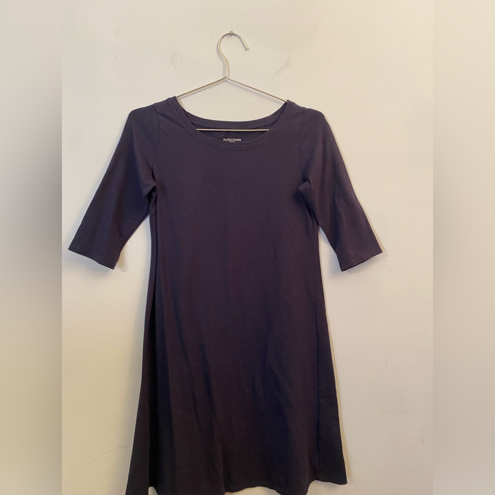 eileen fisher petite small tunic dress